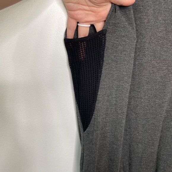 Riller & Fount Gray Modal Spandex Dress Size‎ 1 US Size S USA Jersey Knit - Picture 5 of 8